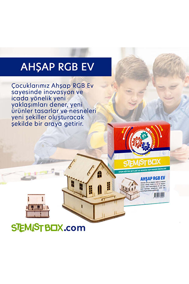Ahşap Rgb Ev - 6