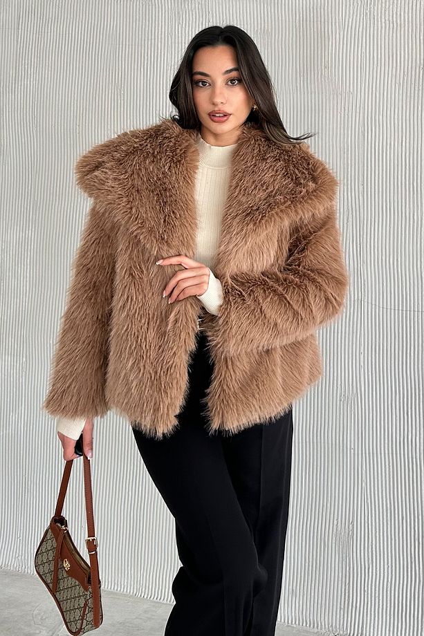 Ekstra Yumuşak Doku Astarlı Dolgun Mont Premium - 4