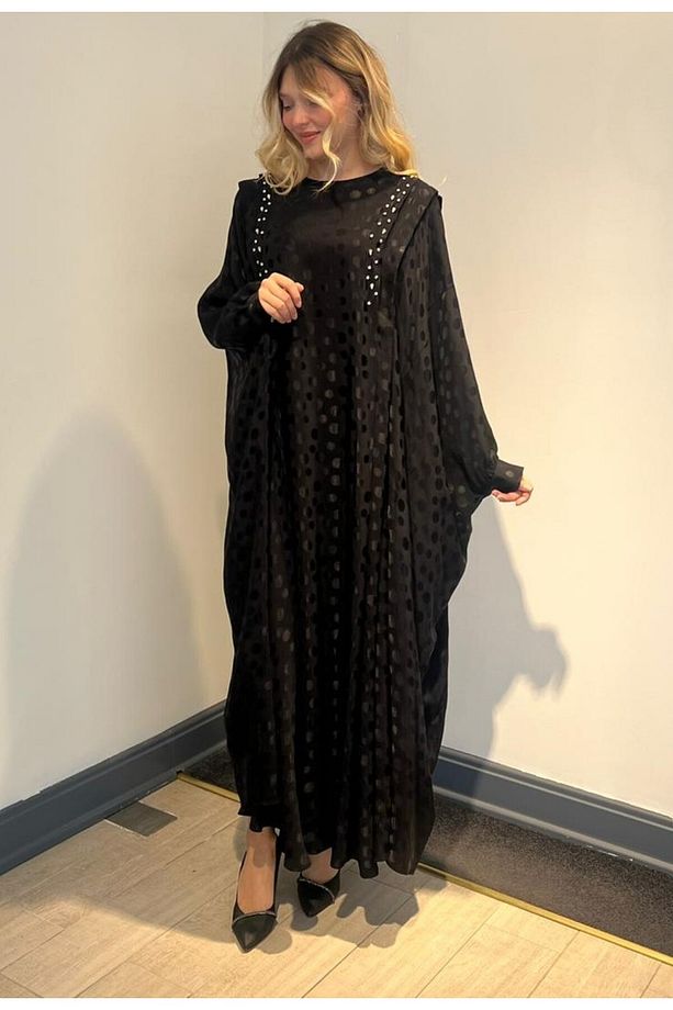 Önü taşlı Elbise - 2