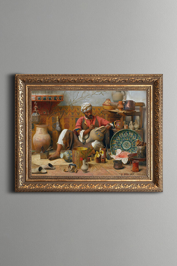 سيد البلاط - إطار مزخرف بنقوش كلاسيكية - 1