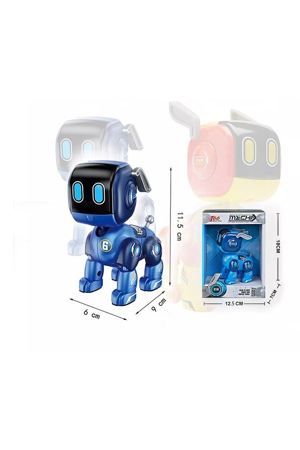 Sesli Ve Işıklı Dokunmatik Robot Köpek - 6