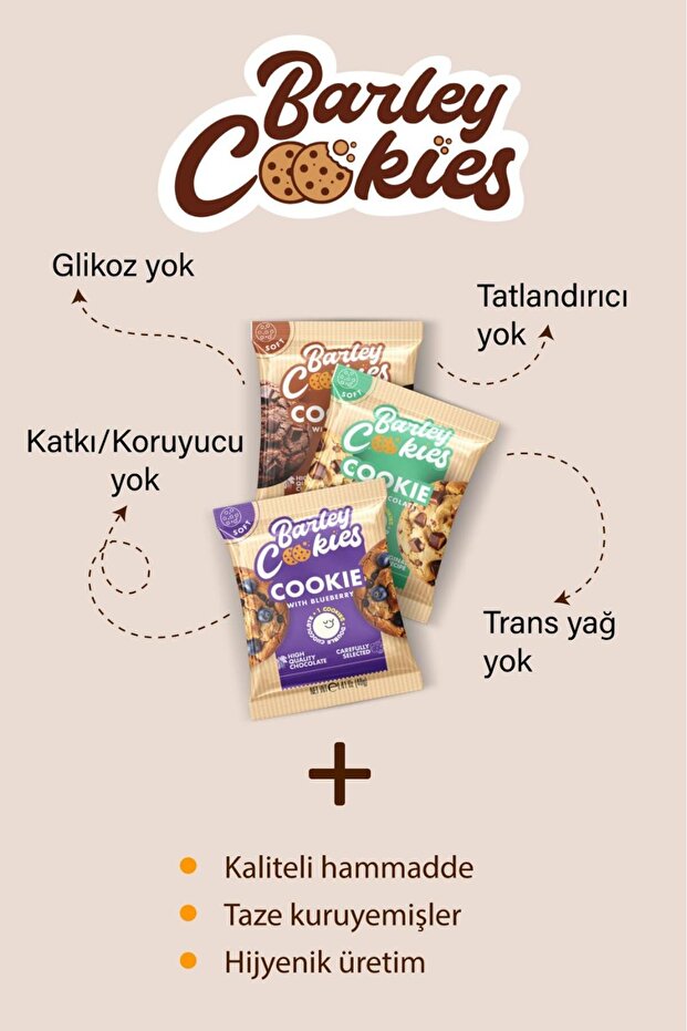 Cookie Deneme Paketi 40g X 8 Adet - 2