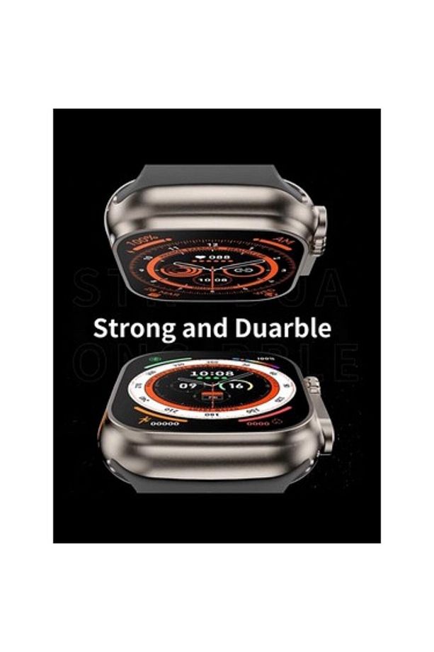 Watch 8 T20 Ultra 49 Mm 2.09 Inç Hesap Makinesi 4 Farklı Menü Ios Android Uyumlu Hediye Kordon - 4