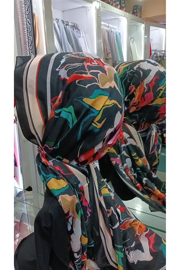 Renkli soft şal - 2