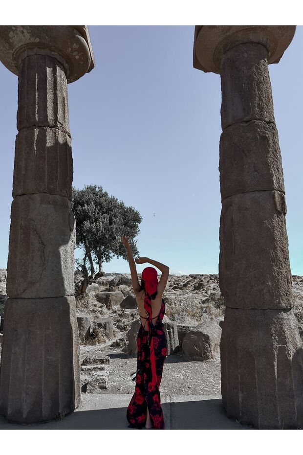 Rose Elbise Takım - 7