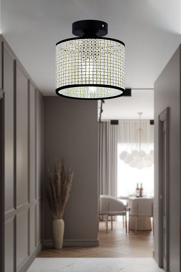 Lüks Hazeran Plafonyer Hol Salon Mutfak Rattan Avize - 1