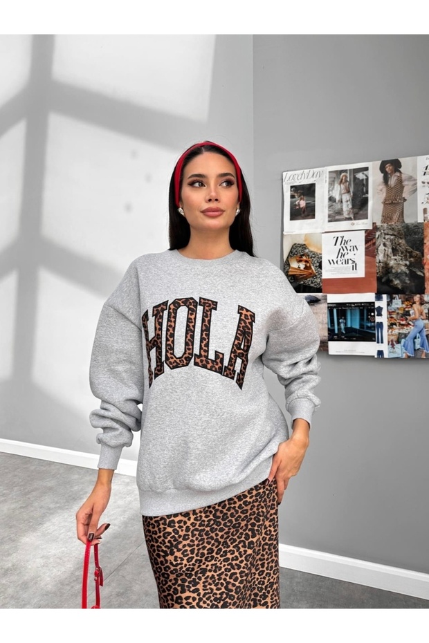 Three Thread Raised Hola Sweatshirt - 2