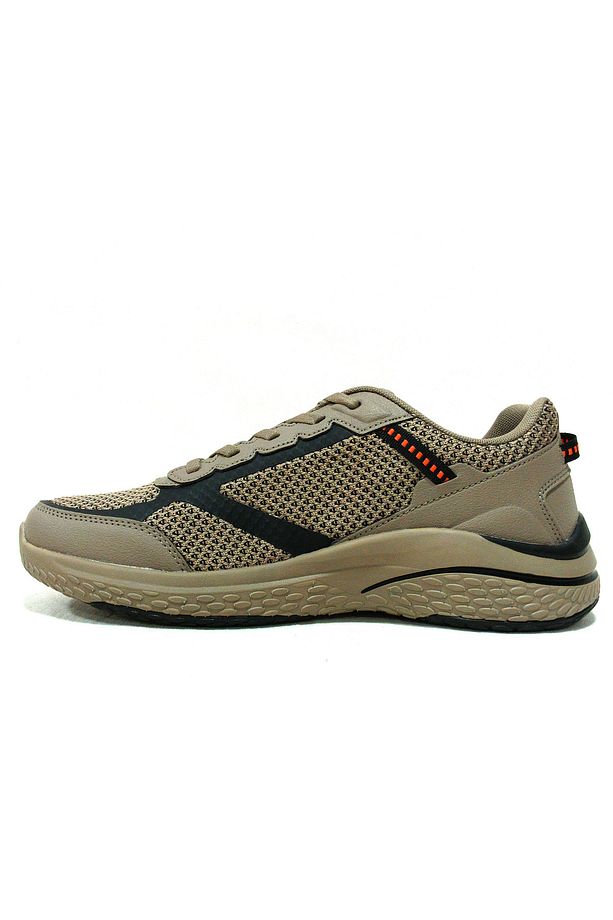 Camel Bej Kahve Bağcıklı Sneakers Spor Ayakkabı - 3