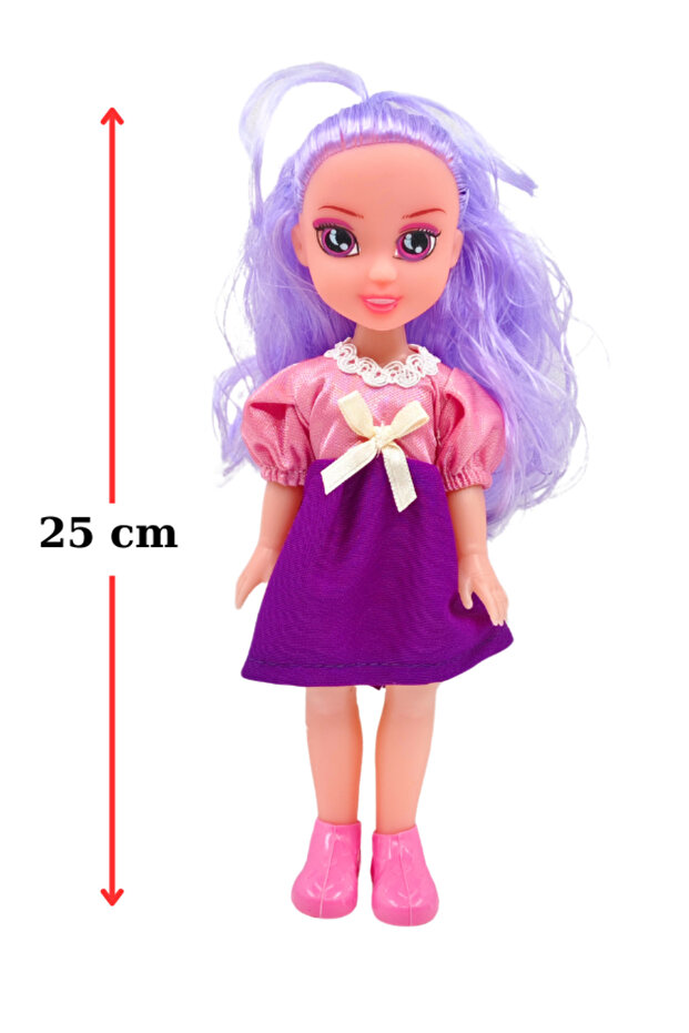 Mini Eliza Çantali Moda Bebek - 4