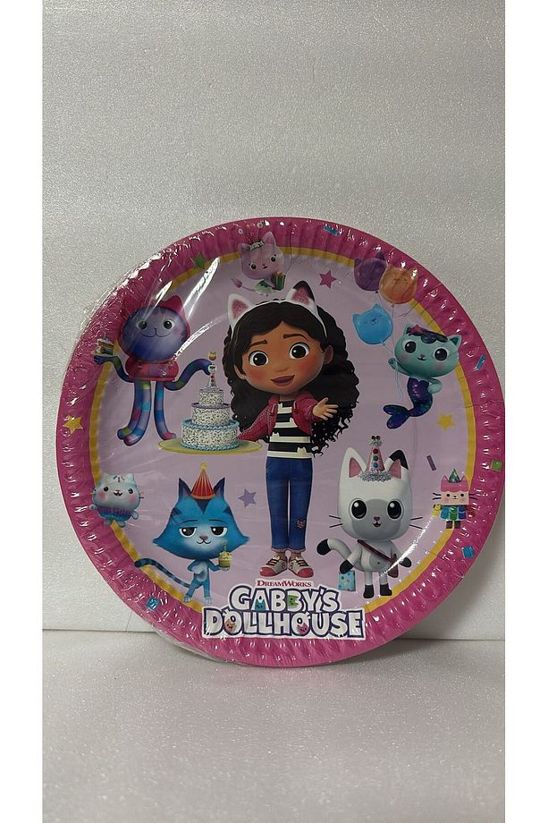 Gabby's Dollhouse  8'li Kağıt Tabak Bardak Seti - 2