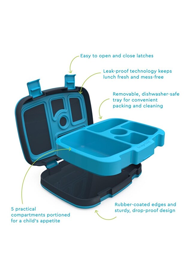 صندوق نعمة منقوش للأطفال مكون من 5 قطع - ديناصور - 5