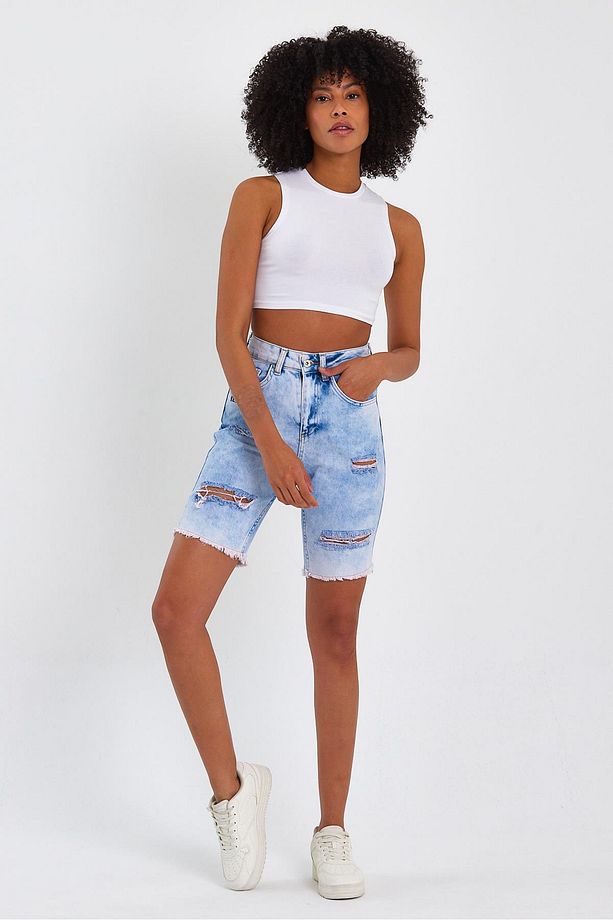 Özel Koleksiyon Denim Şort(4011M) - 1
