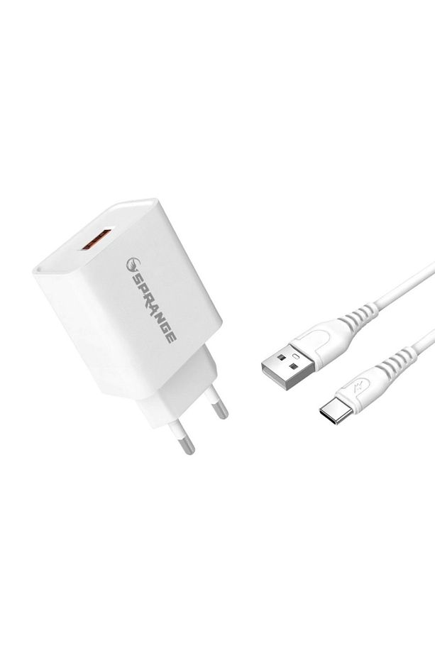Huawei P Smart S Yerli üretim T-40 TYPC 22 watt hızlı sarj baslık+ kablo - 1