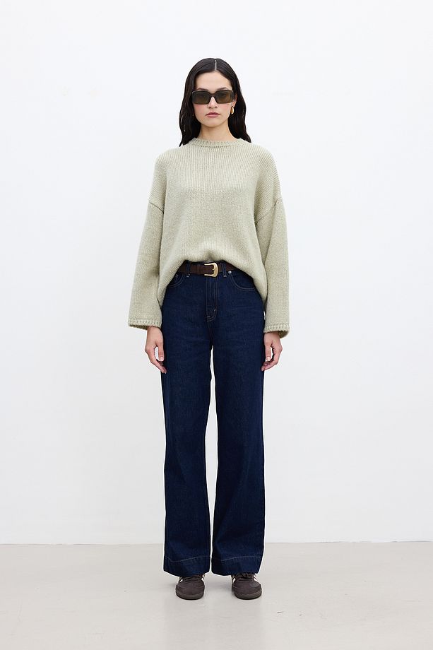 OVERSIZE KAZAK SOFT YEŞİL - 2