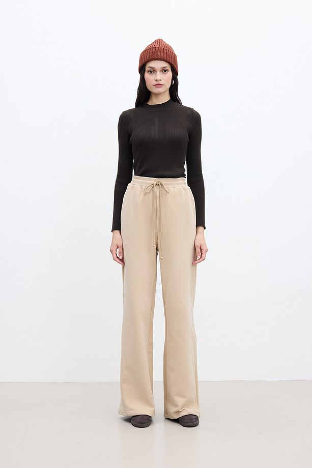 BASIC RAHAT PANTOLON CAMEL - 4