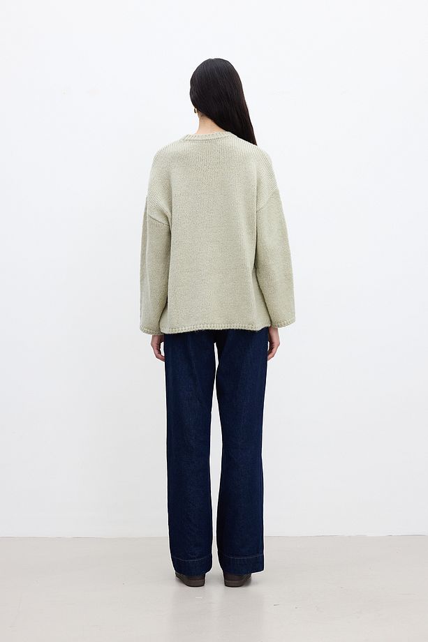 OVERSIZE KAZAK SOFT YEŞİL - 7