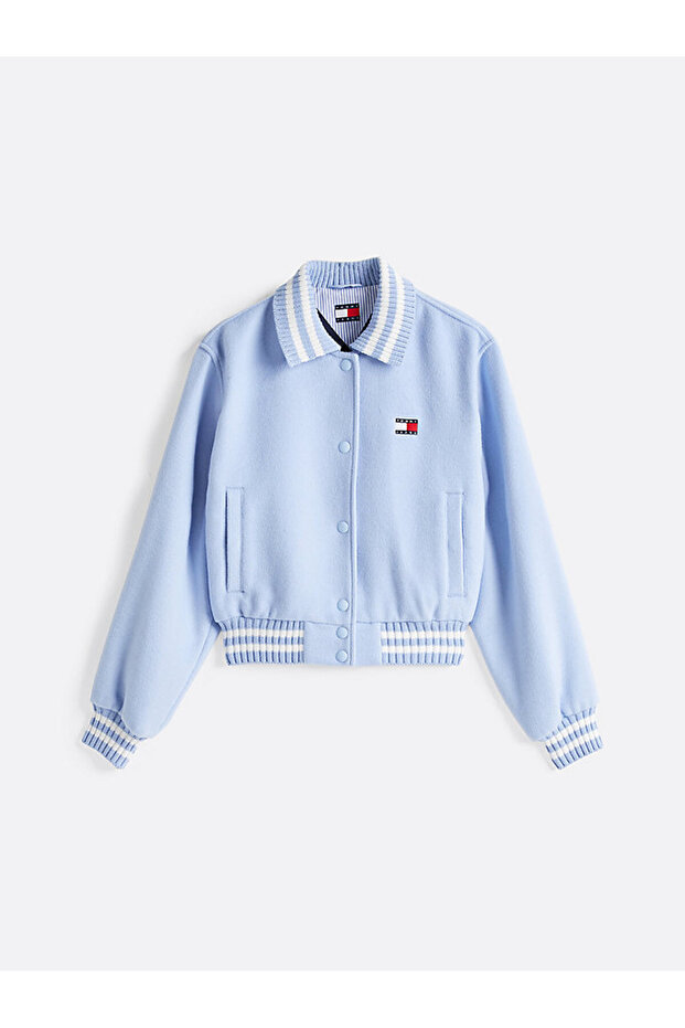 Tjw Crp Lw Wool Varsıty Jacket - 5