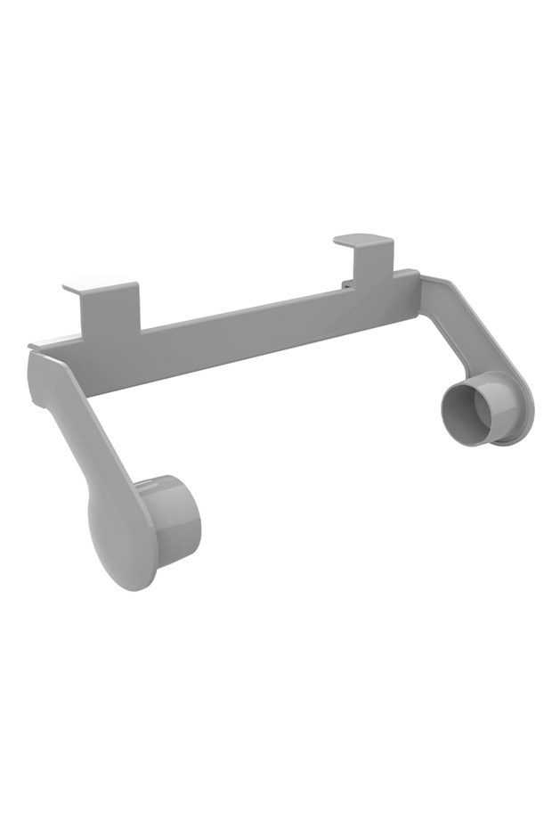 حامل مناشف ورقية للمطبخ - رمادي - 3