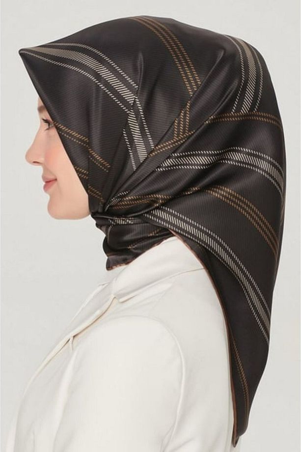 Nostalji Serisi İpek Twill Eşarp 8559D-09 - 4