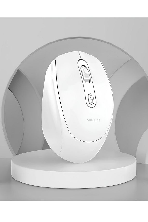 Kablosuz Mouse Bluetooth Wireless Çift Mod'lu USB 2.4g Şarj Edilebilir 800/1200/1600dpi Işıklı Fare - 1