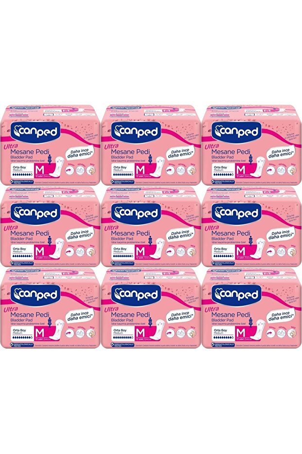 Bladder Pad Ultra m - Medium - Medium 108 Pieces (9Pk*12)