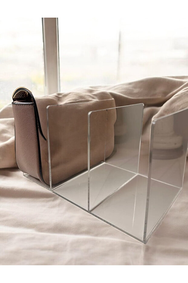 Tuva Advertising Transparent Plexi New Generation Stylish Thin Wallet Bag Organizer Organizer Makeup