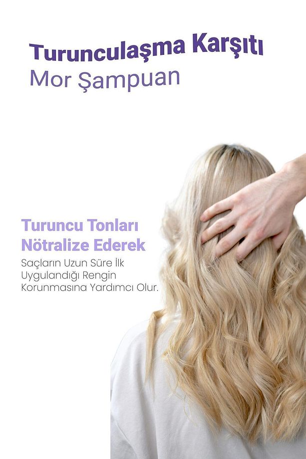 Turunculaşma Karşıtı Mor Şampuan 500 ml - 5