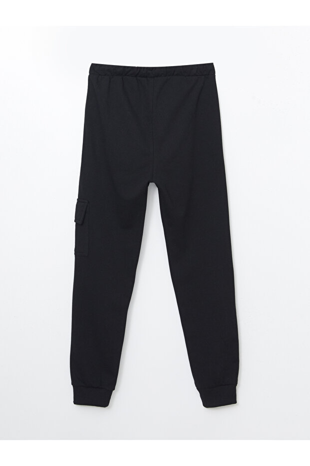Beli Lastikli Erkek Çocuk Jogger Eşofman Altı - 2