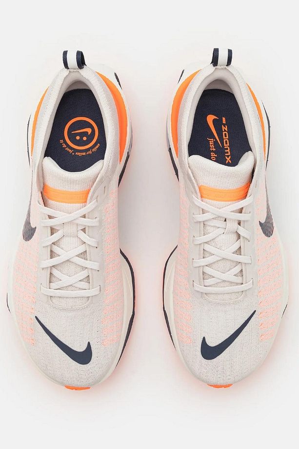 Zoomx Invincible Run Flyknit 3 Road Running Erkek Koşu Antrenman Ayakkabısı Krem-turuncu - 7