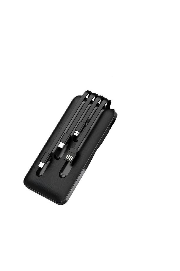 Hp-969 10000 Mah Dijital Göstergeli Powerbank 4 Girişli Type C Lightning Micro Usb 1 To 7 10000 - 2