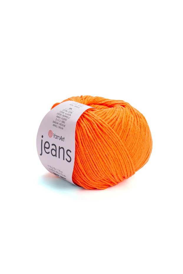 Jeans Hand Knitting Yarn 77 Orange Amigurumi Yarn Punch Yarn Baby Yarn Blanket Yarn