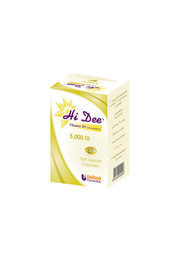 Hidee Vitamin D3 5000 Iu Caps 30S