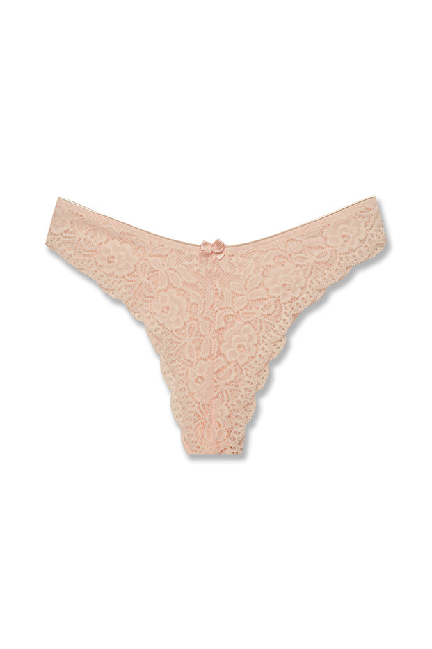 5'li Dantelli Slip Külot - 6