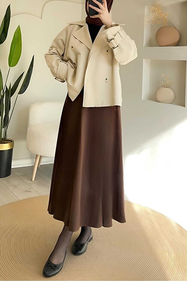 Fusta evazată Hijab - 1