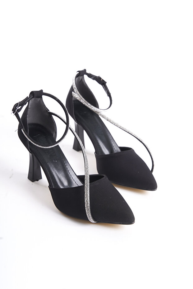 Women's Stone Banded Elegant Stiletto