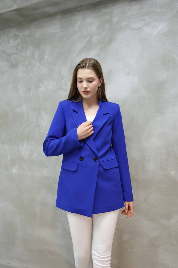 Jacket Blaze Double Button Straight Classic - 6