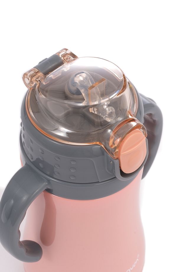 Çocuk Termosu - 280 ml | Sızdırmaz Çift Cidarlı, Vakum Yalıtımlı | Paslanmaz Çelik Pipetli Termos - 6