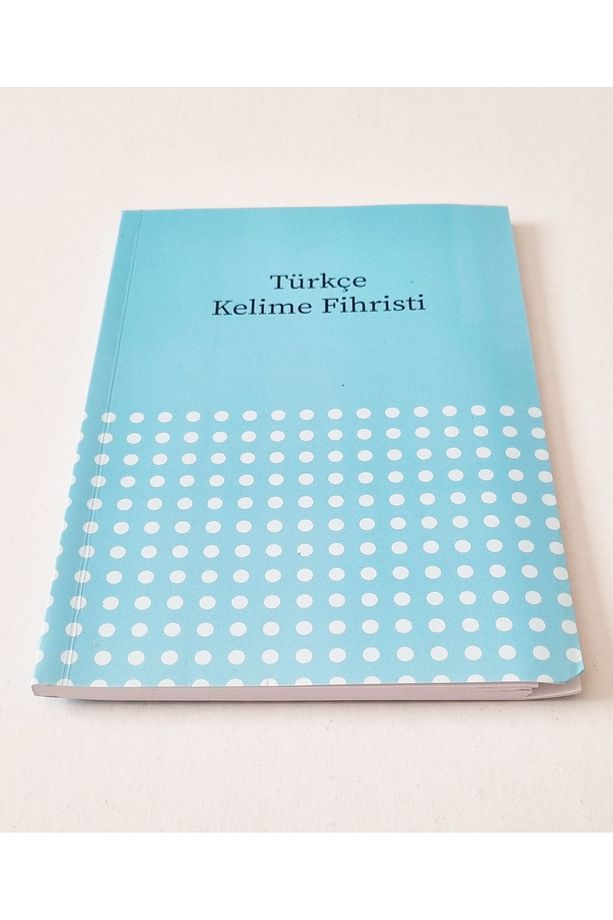 Fihristli Türkçe ve Yabancı Diller Kelime Defteri A5 Boy 60s - Kapak Rengi Seçmeli 1 Adet - 1