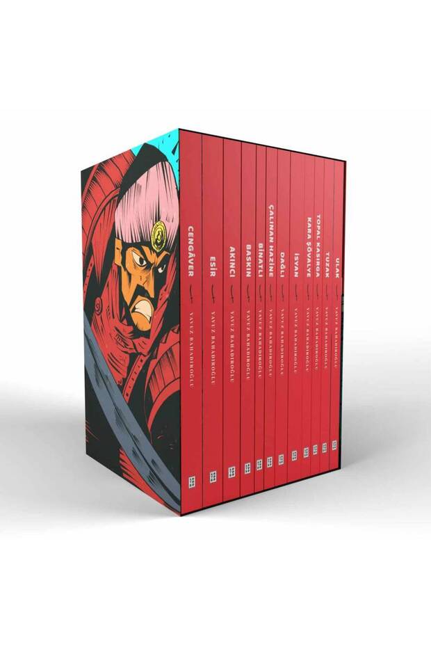 Cenk Hikâyeleri Kutulu Set (12 Kitap) Yavuz Bahadıroğlu