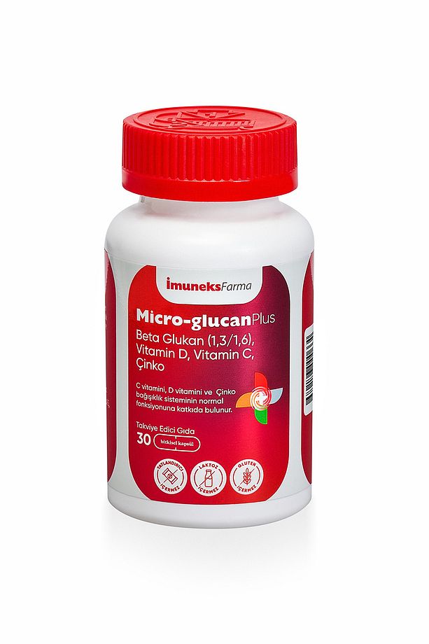 Micro Glucan Plus Çinko D Ve C Vitamini 30 Kapsül - 1