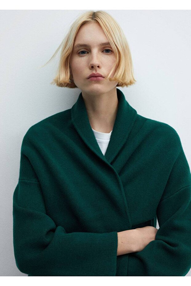 Cepli oversize triko palto - 7