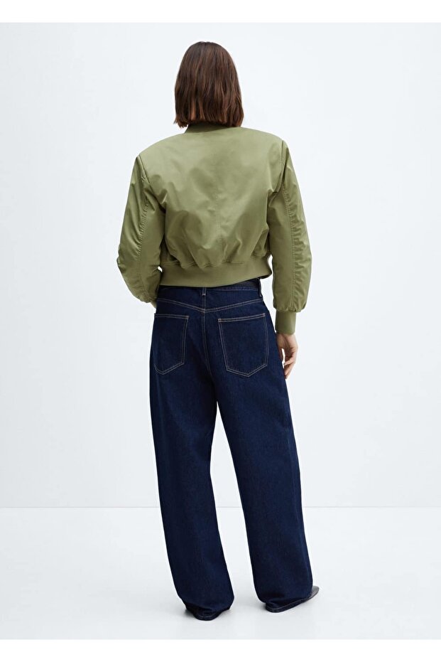 Oversize bomber ceket - 4