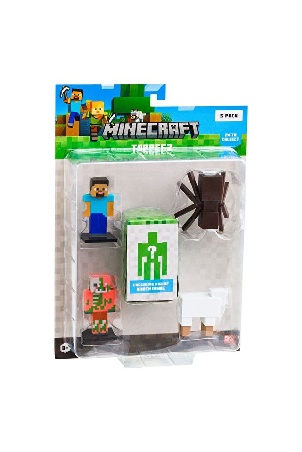 PMI 3D Figür Toppeez 5'li Set MC2040 Model 2 - 2