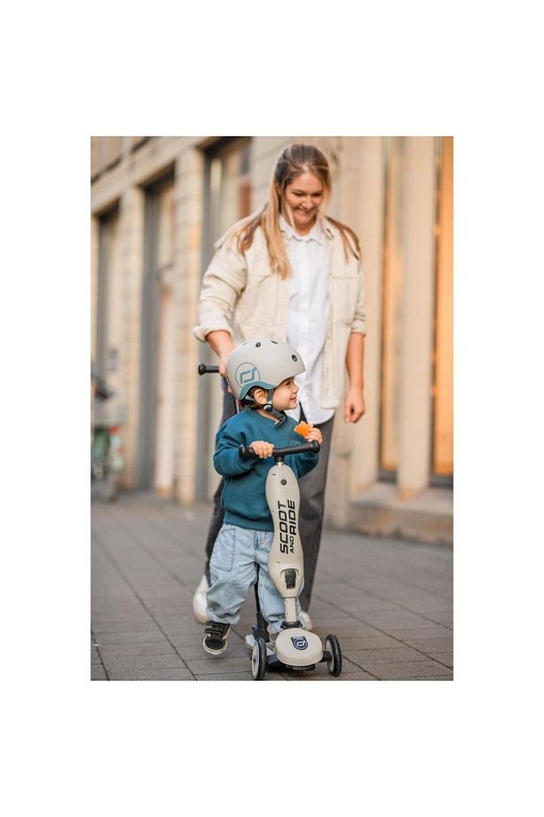 Push And Go Ebeveyn Kontrollü Çocuk Scooter Ash 240527-00067 - 7