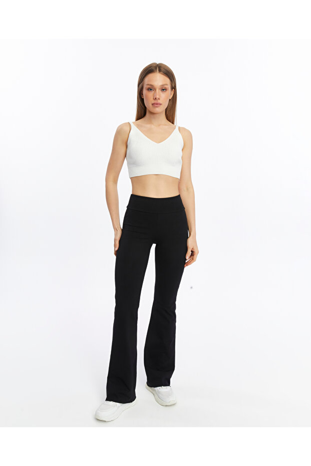 Flare High Waist Spanish Leg Recovery Leggings