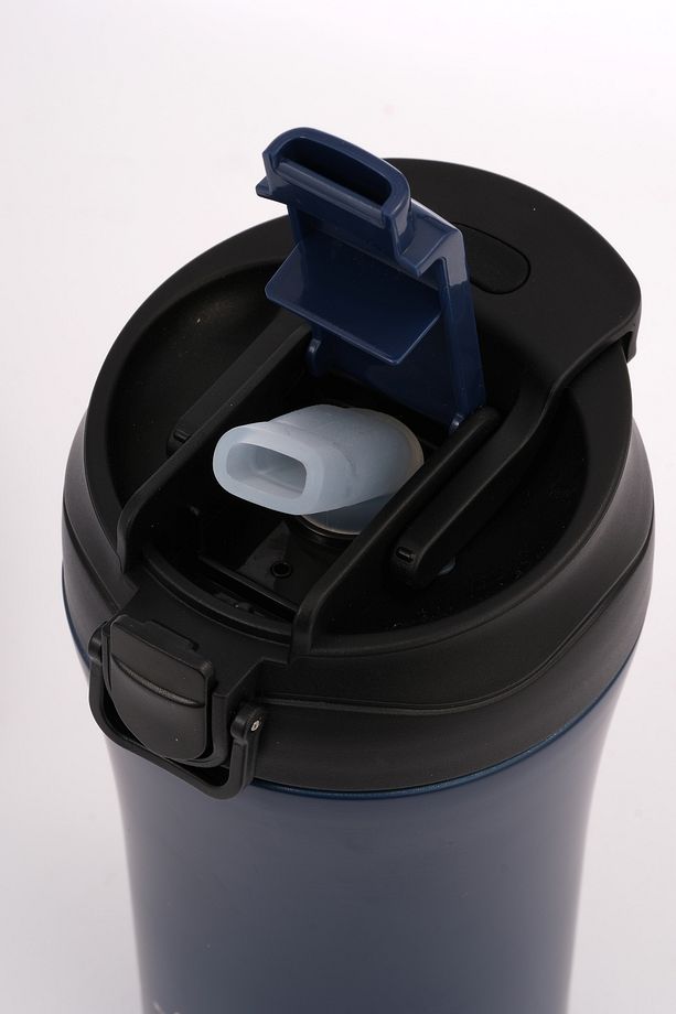 Termos Mug 400 ml - Paslanmaz Çelik, Pipetli ve Doğrudan İçme Kapaklı - 6