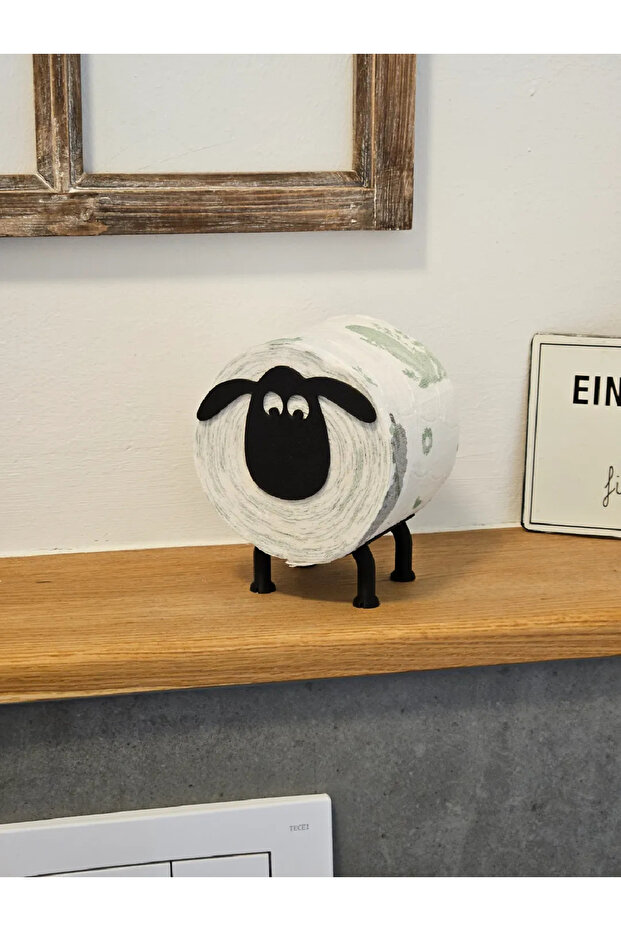 Sheep Model Toilet Paper Holder Decorative