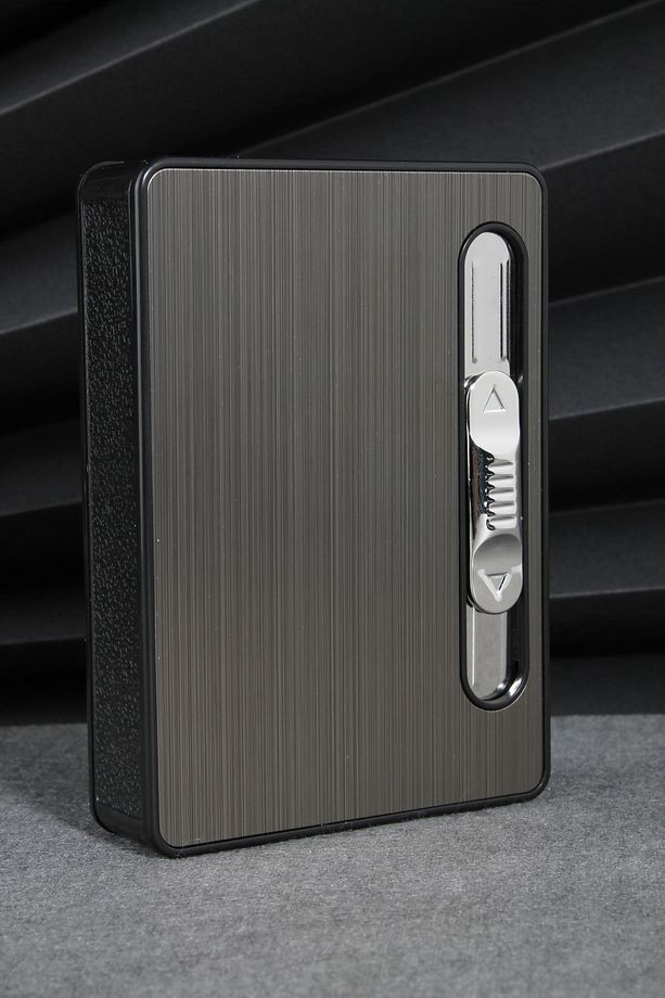 Usb Şarjlı Sigara Tabakası Çakmak El Fenerli 885usbtabaka - 3