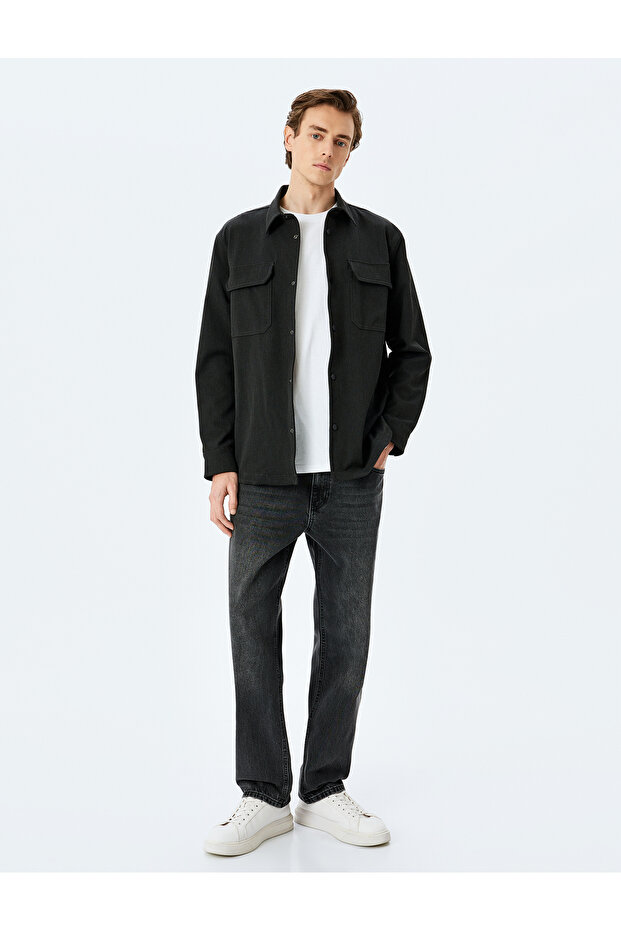 Vintage Straight Fit Jean Trousers