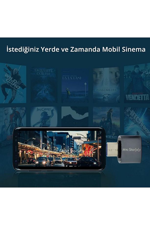 Type-C Dönüştürücü USB 3.0 Thunderbolt 3 Dönüştürücü Hafif Cep Tipi - 7